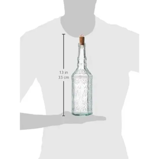 Bormioli Rocco Country Home Fiesole Bottle w/ Cork Stopper,24.25 oz. image {2}