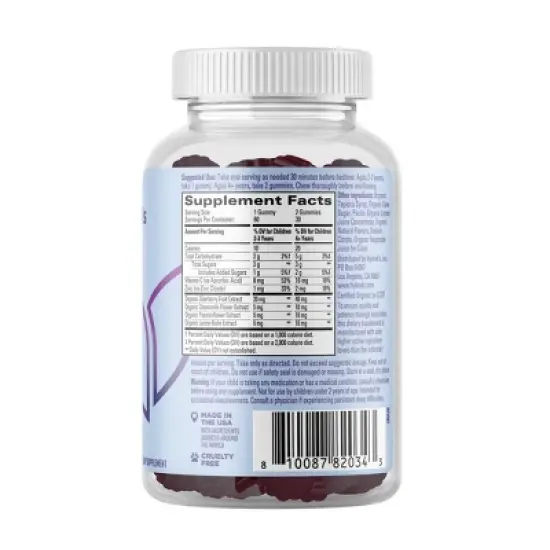 Hyland's Naturals Kids' Organic Sleep Calm + Immunity Melatonin-Free Gummies - 60ct image {4}