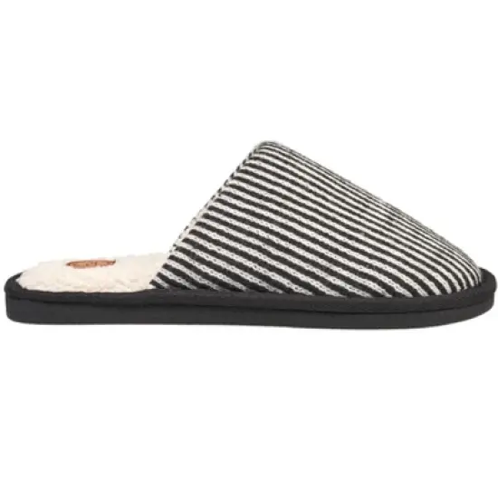 French Connection Women's Rib Knit Scuff Slippers image {2}