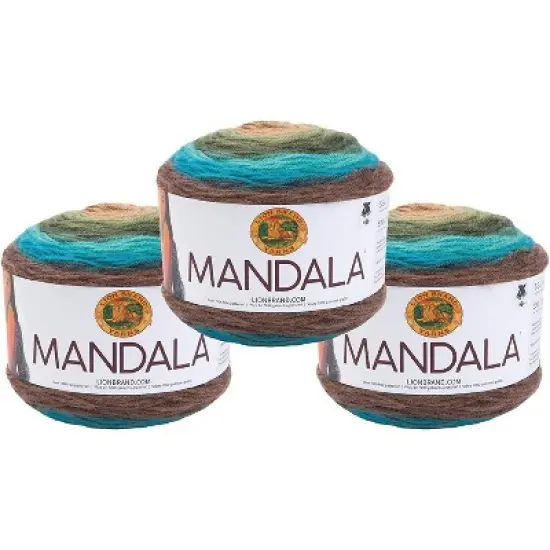 (Pack of 3) Lion Brand Mandala Yarn-Dragon image {5}