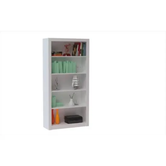 71.85" Olinda 5 Shelf Bookcase - Manhattan Comfort image {2}