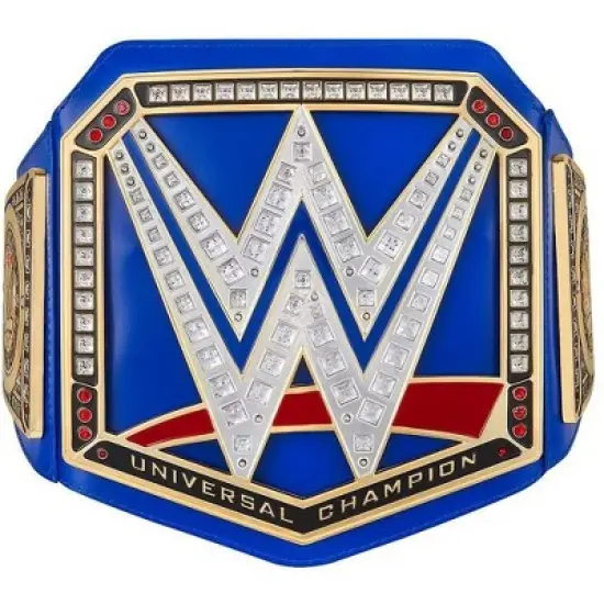 WWE Toy Wrestling Belt Blue Universal Championship Action Figure image {1}
