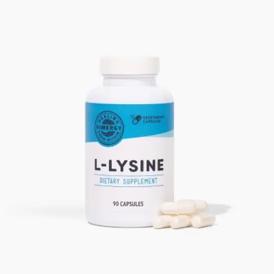 Vimergy L-Lysine 500MG Capsules image {8}