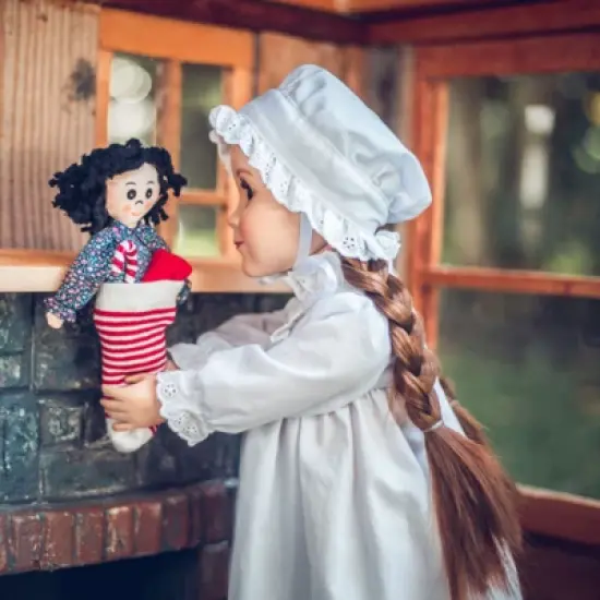 The Queen's Treasures Little House on the Prairie 18" Doll Sleepwear Outfit image {4}