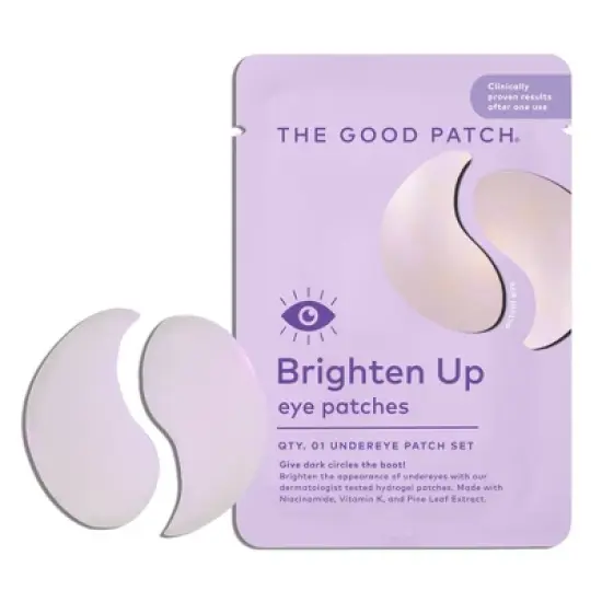 The Good Patch Brighten Up Hydrogel Undereye Patches image {7}