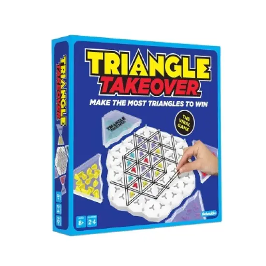 Triangle Takeover by What Do You Meme?: Creative Thinking Board Game for 2+ Players - Includes Tray, Tokens & More image {9}