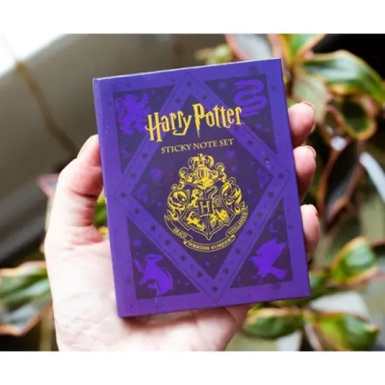 Silver Buffalo Harry Potter Hogwarts Sticky Note and Sticky Tab Box Set image {2}