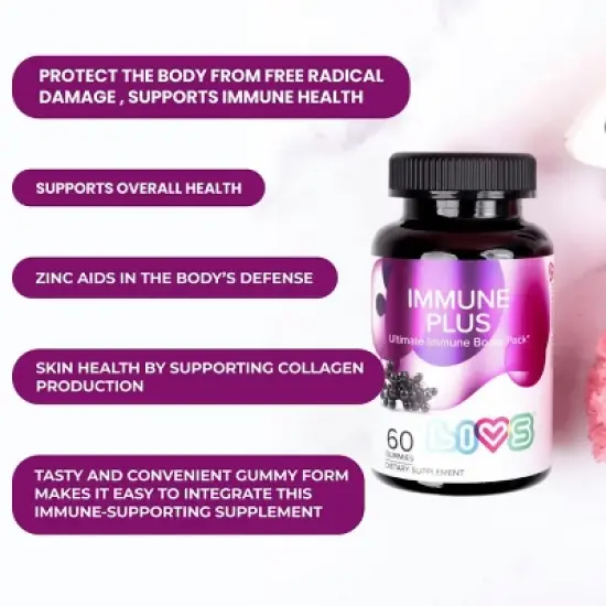 LIVS Gummies Immune Plus image {3}