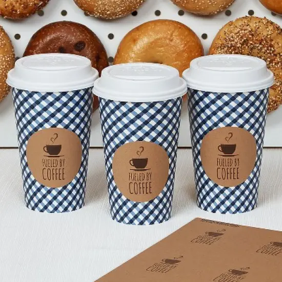 Avery Kraft Brown Round Labels, 2.5" Diameter, 2-Pack, 450ct (5639) image {7}