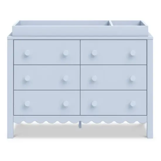 DaVinci Sammy Scallop 6 Drawer Dresser image {9}