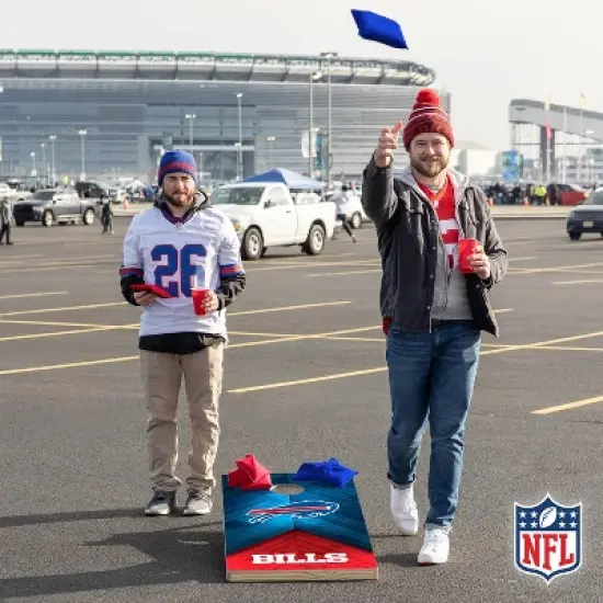 NFL Buffalo Bills 2'x4' Wood Cornhole Set image {6}
