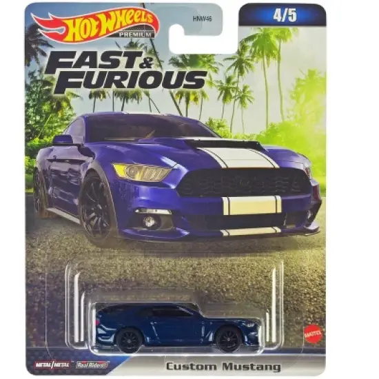 "Fast & Furious" 2023 5 piece Set C Diecast Model Cars by Hot Wheels image {4}