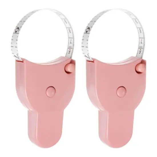 Unique Bargains Dual Side Automatic Retractable Tape Rulers and Measuring Tools 60 Inch/150cm 2 Pcs image {7}