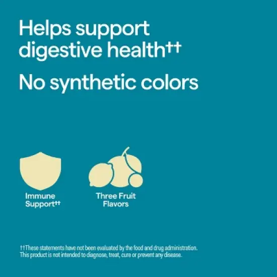 Probiotic Gummies for Digestive Health - Mixed Fruit - 80ct - up&up&trade; image {5}