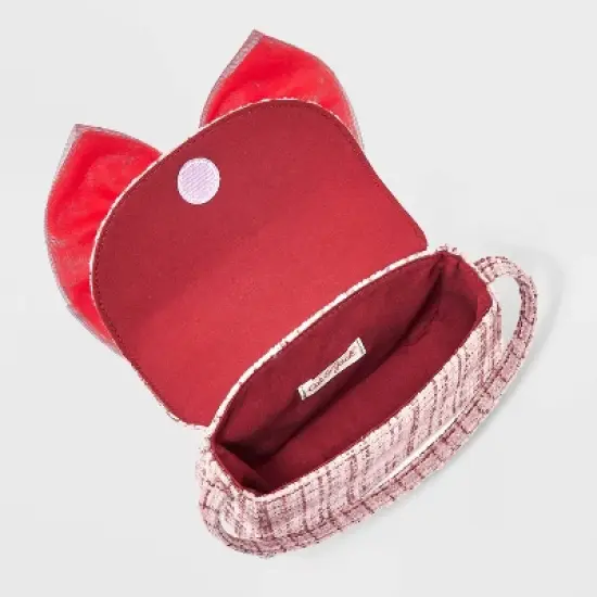 Toddler Girls' Bow Tote Bag - Cat & Jack&trade; Pink image {2}