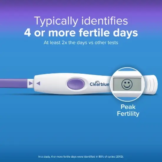 Clearblue Advanced Digital Ovulation Test + 1 Pregnancy Test - 15ct image {5}