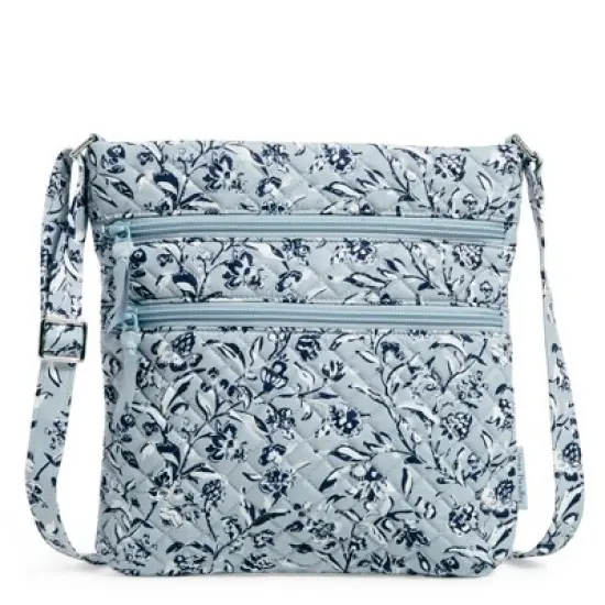 Vera Bradley Women's  Cotton Triple Zip Hipster Crossbody Bag image {6}