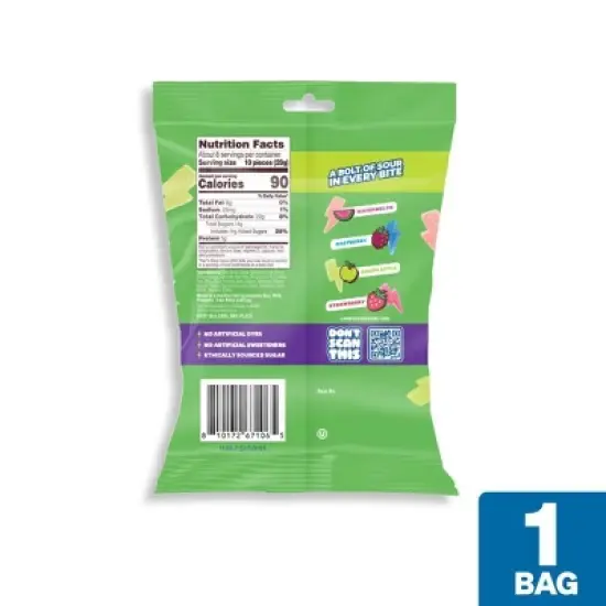 Feastables Sour Strikes Gummy Candies - Original Assortment - 7.5oz image {1}