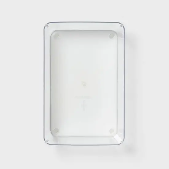 6"x9" Drawer Flatware Organizer - Brightroom&trade;: Clear PETG In-Drawer Storage Tray, Contemporary Kitchen Organizer image {2}