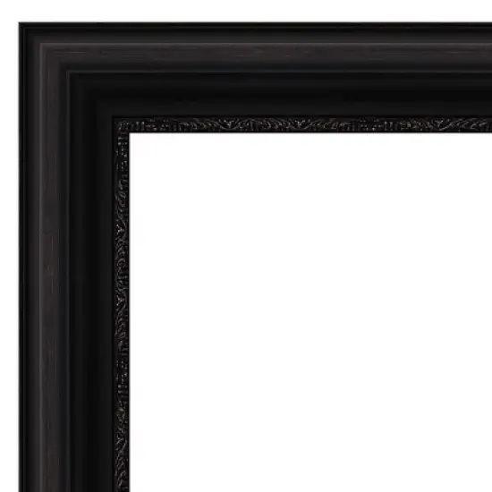 Amanti Art Parlor Black Framed Magnetic Dry Erase Board image {2}