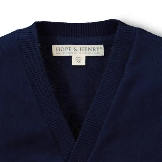 Hope & Henry Boys' Fine Gauge Cardigan, Kids image {1}