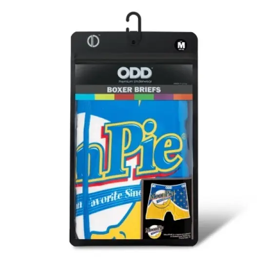 Odd Sox, Moon Pie, Novelty Boxer Briefs For Men, X-Large image {4}