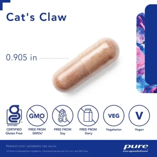 Pure Encapsulations Cat's Claw - Supplement to Support Joints, Immune and Cardiovascular Systems, and Gastrointestinal Health* image {2}