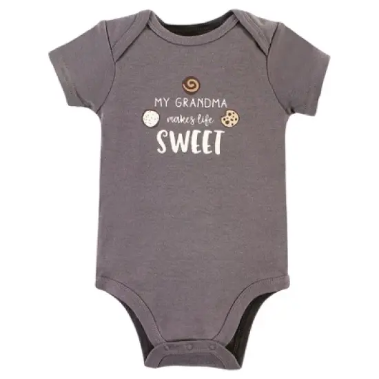 Hudson Baby Infant Boy Cotton Bodysuits, Family Popsicle image {4}