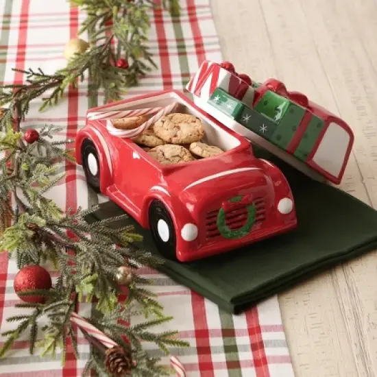 Design Imports Christmas Truck Cookie Jar image {5}