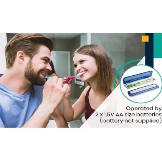 Pursonic Portable UV Toothbrush Sanitizer image {3}