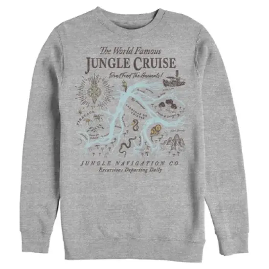 Men's Jungle Cruise Excursion Map Sweatshirt image {3}