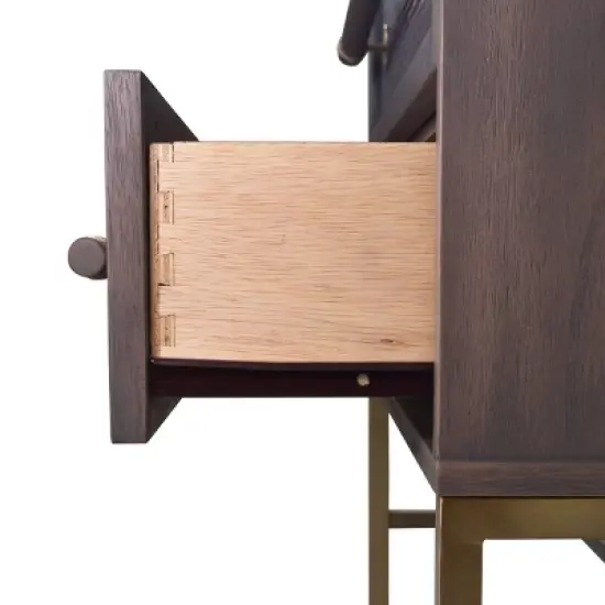 Sophia 2 Drawer Nightstand - Hopper Studio image {4}