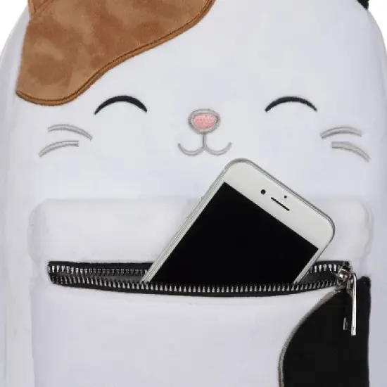 Squishmallows Cam The Cat Faux Fur Mini Backpack Fan Accessory image {3}