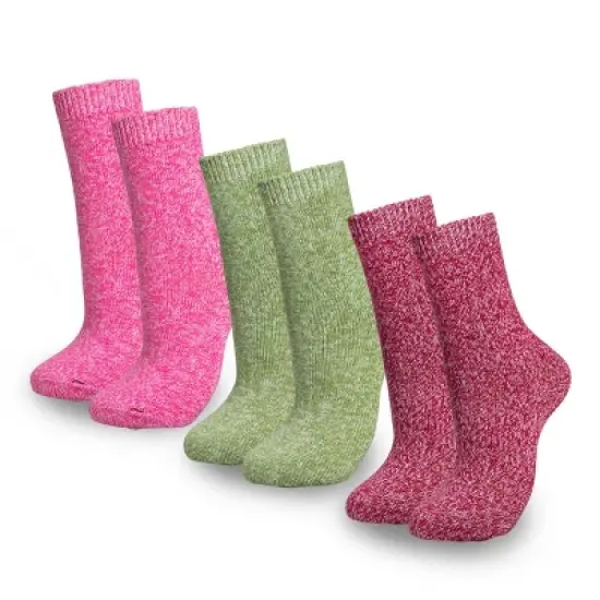 Mio Marino Womens Warm Wool Knitted Socks 3 Pack image {7}