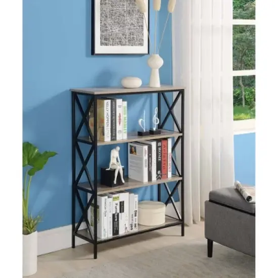 42" Tucson 4 Tier Bookcase - Breighton Home image {1}