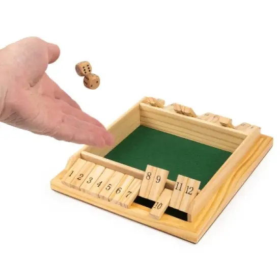 Game Gallery 2-Player Shut the Box Classic Game image {1}