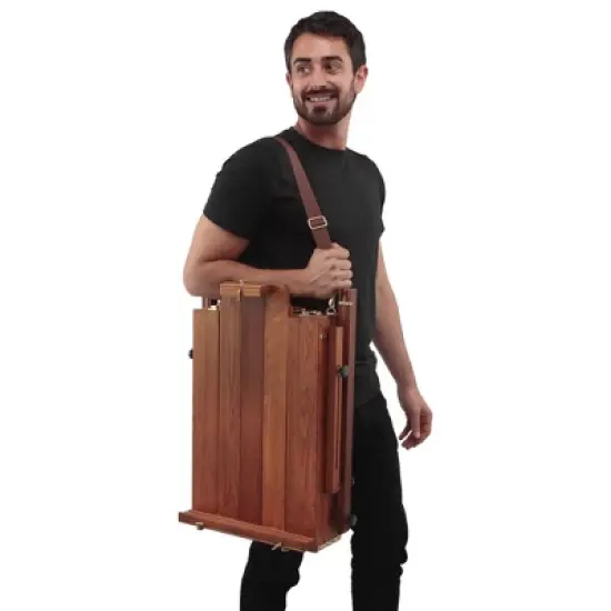 Creative Mark Safari Deluxe French Easel Walnut Stain image {6}