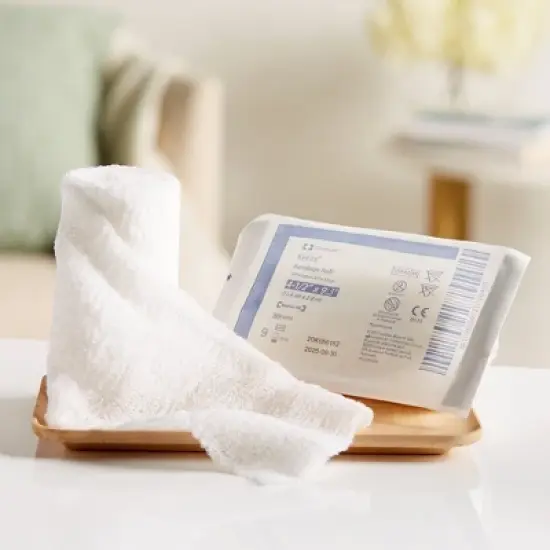 Kerlix White Fluff Bandage Roll, Sterile - 4 1/2 in. x 3 1/10 yds., 1 Count image {5}