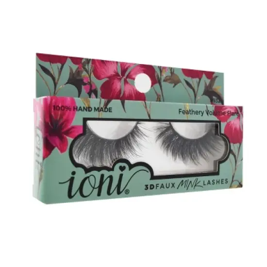 IONI Collector's Premium Edition 3D Faux Mink Lash Feathery Volume Flare (Pack of 12) image {1}