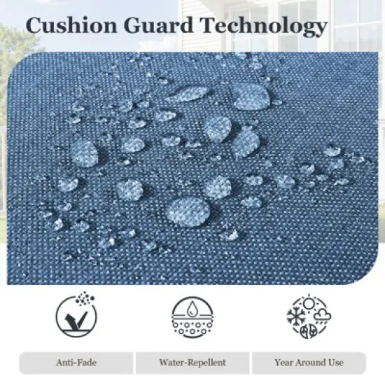 Gymojoy Outdoor Sofa Funiture with Thick Cushion for Garden Yard image {4}