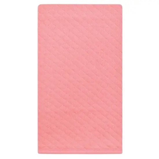 Hudson Baby Infant Girl Quilted Burp Cloths, Girl Forest, One Size image {4}