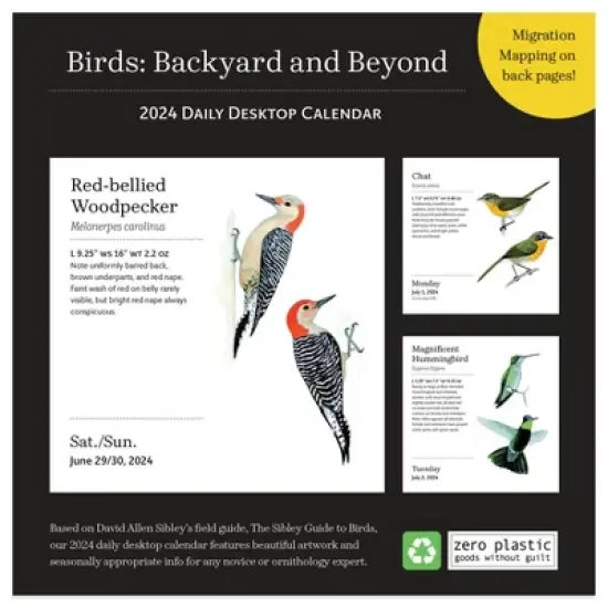 TF Publishing 2024 Daily Desktop Calendar 5.25"x5.25" Backyard & Beyond image {5}