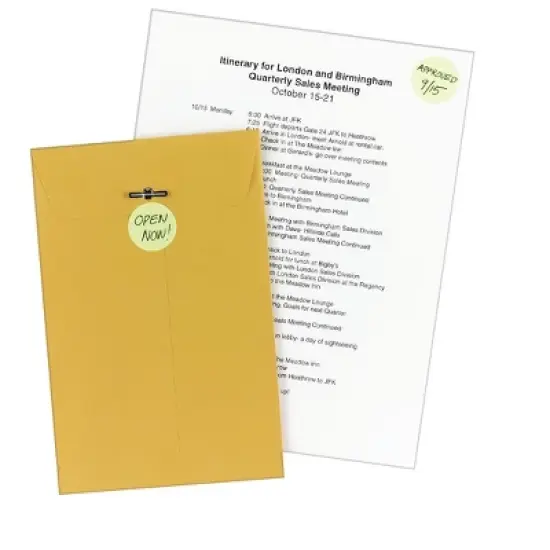 Avery Printable Color-Coding Labels, Removable Adhesive, 1-1/4" Round, Neon Yellow, 400 Labels (5499) image {3}