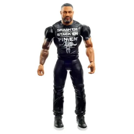 WWE Series 129 Black Shirt Roman Reigns Action Figure image {2}