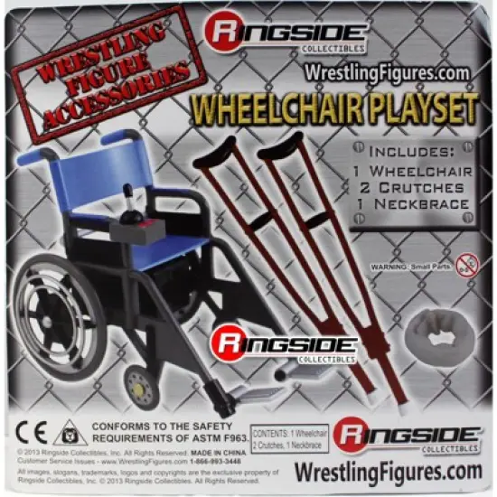 Wheelchair Playset Blue image {2}