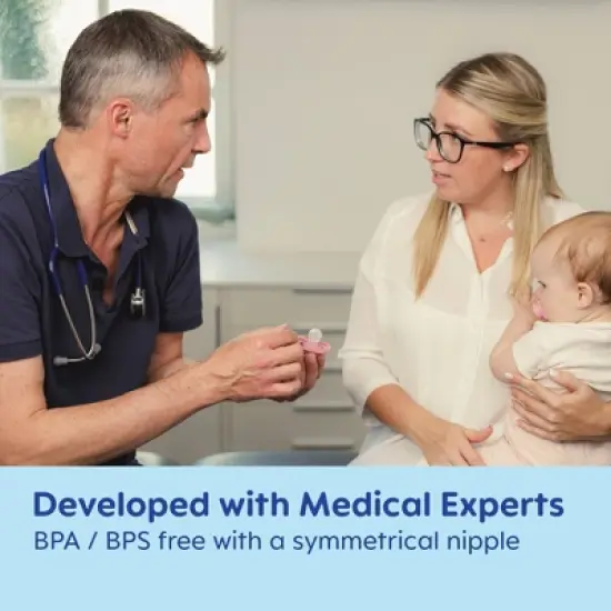 MAM Matte Original Deco Pacifier - 6+ Months - Girl - 2pc image {3}