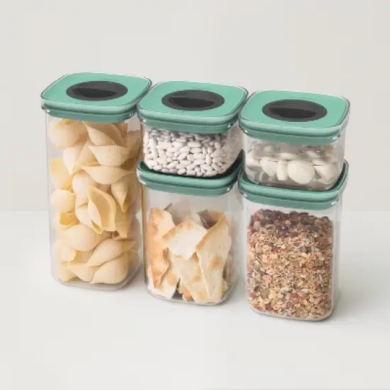 BergHOFF Leo Smart Seal Food Container Set, Green image {5}