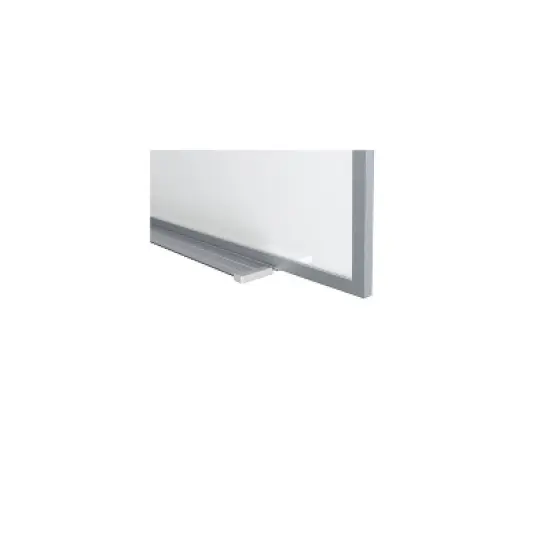 Ghent Magnetic Porcelain Whiteboard Aluminum Frame 3' H x 4' W (M1-34-1) image {1}