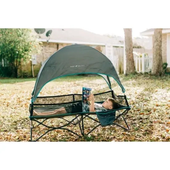 Baby Delight Go With Me Bungalow Deluxe Portable Cot image {1}