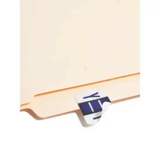 Smead A-Z Color-Coded Bar-Style End Tab Labels Letter Y Violet 500/Roll 67095 image {1}